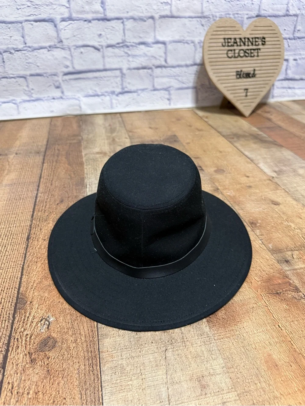 Bailey Wind River Dalton Safari Black Boho Western Fedora Hat Size Large  the Ba